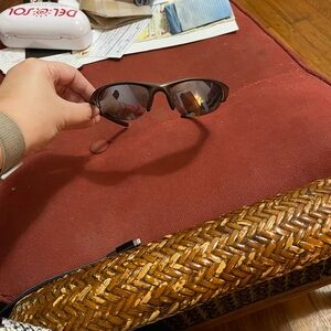 Oakley Black and Brown Sunglasses